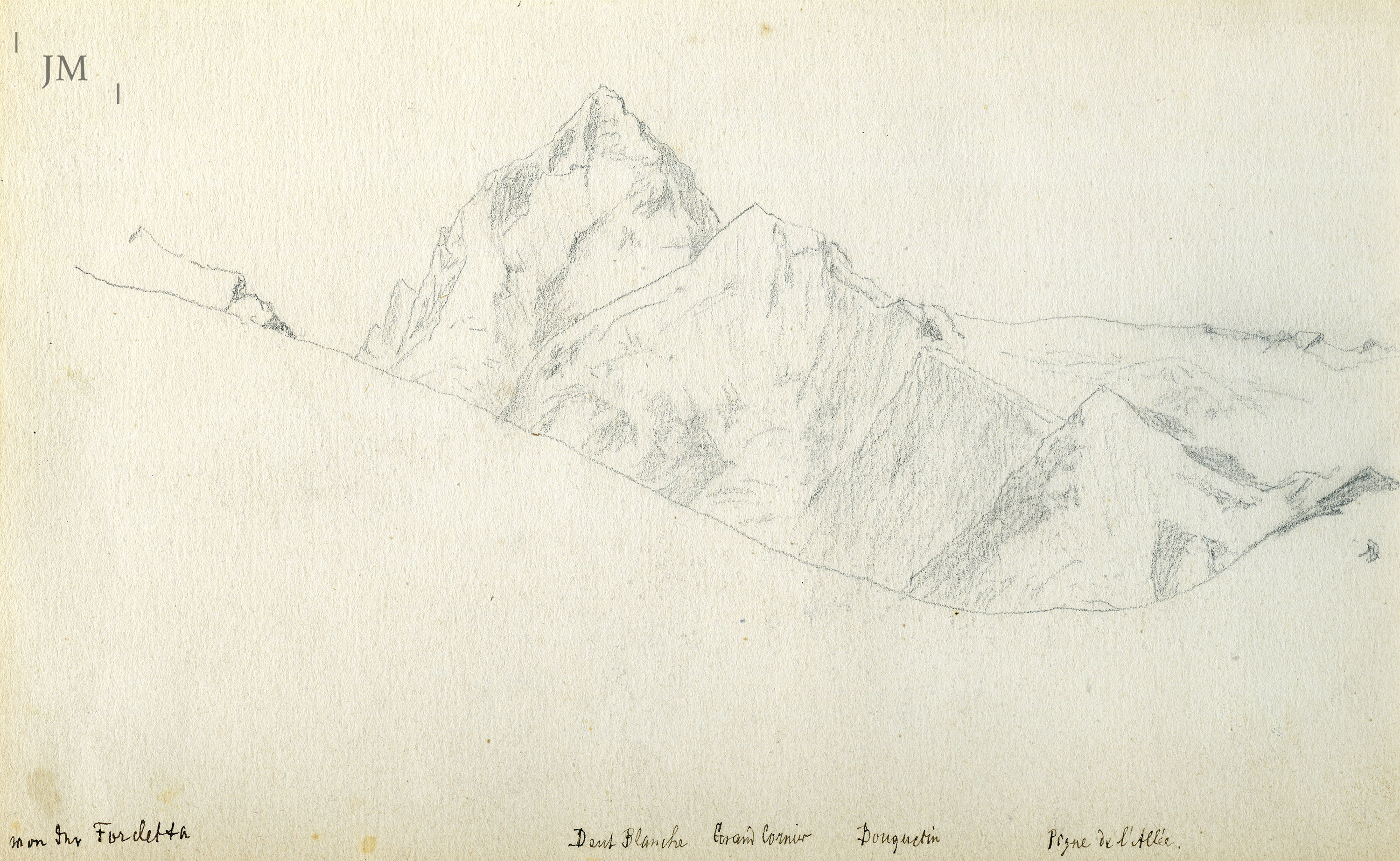 Dent Blanche and the Grand Cornier